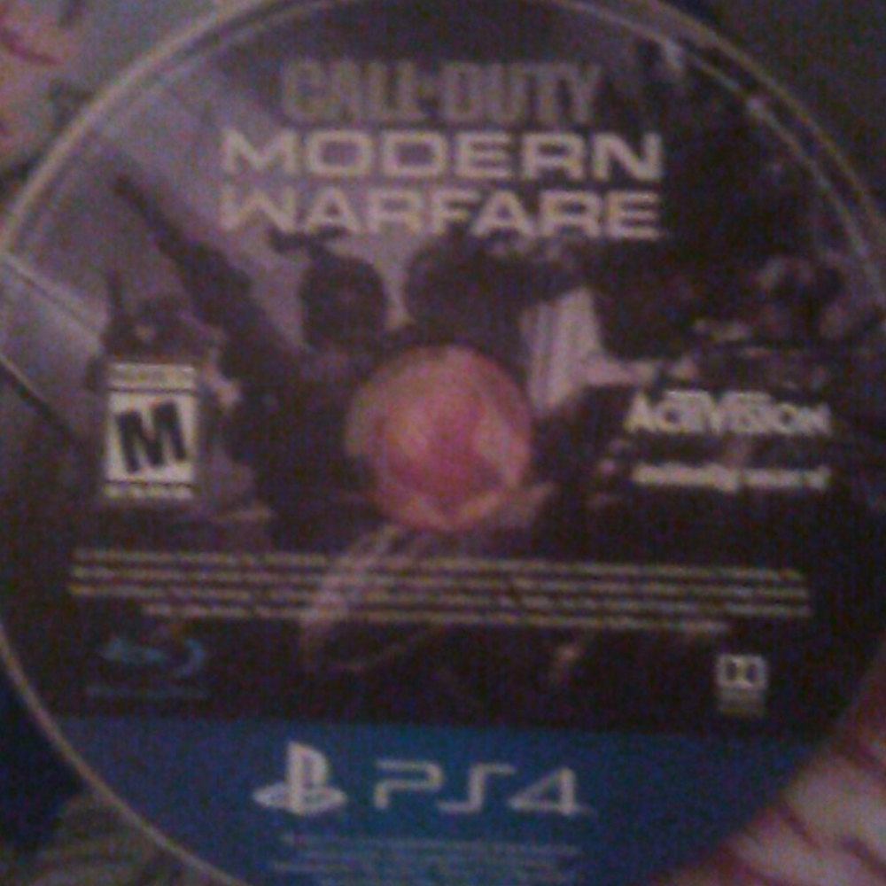PS4 Game Call Of Duty Modern Warfare